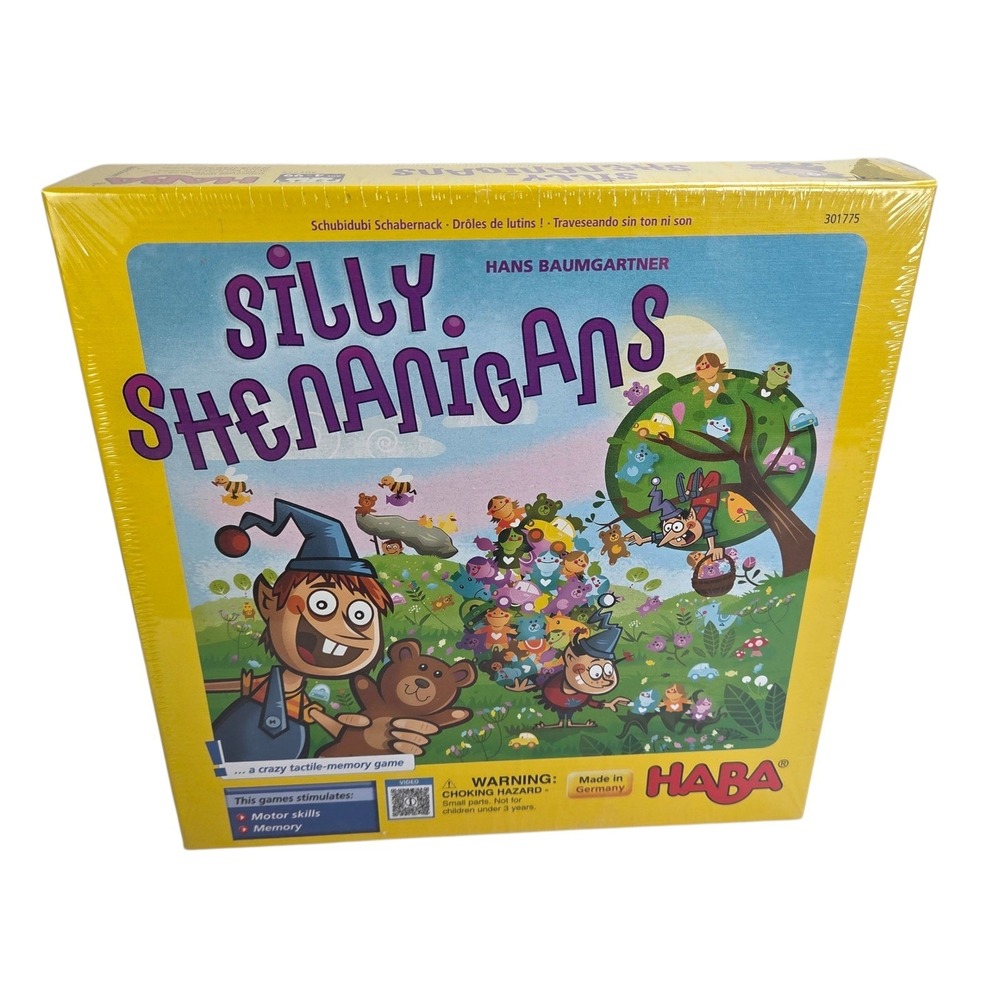 HABA Silly Shenanigans Crazy Tactile Memory Game New Ages 4-99 Kids